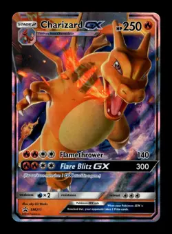 Charizard GX 2019 Pokemon TCG SM BSP Black Star Promo Hidden Fates Tins #SM211 - Image 1
