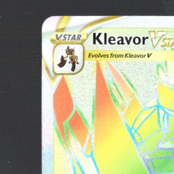 Pokemon TCG Kleavor VSTAR 196/189 SWSH10 Astral Radiance Secret Holo - NM/MT - Image 2
