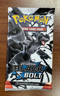 Pokemon TCG S&V Black Bolt Booster Pack Brand New/ Factory Sealed - Image 1