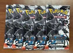 Pokemon TCG S&V Black Bolt Booster Pack Brand New/ Factory Sealed - Image 2