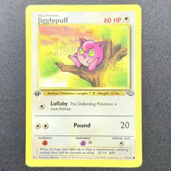 Jigglypuff 1st Edition Jungle 54/64 - MP/LP Vintage Pokemon Non-Holo - Image 1