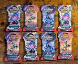 Pokemon Temporal Forces Sleeved Booster Pack LOT of 8 Sealed Packs 171548_9 - Image 1