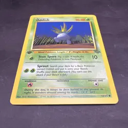 Pokemon 1st Edition Jungle Oddish 58/64 NS1 - Image 3