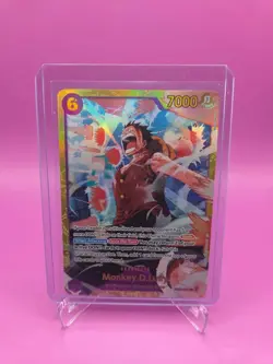 One Piece TCG English EB02-061 Monkey D Luffy SEC Foil - Image 1