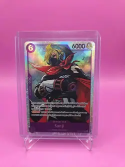 One Piece TCG English OP07-064 Sanji SR Foil - Image 1