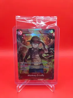 One Piece TCG English ST10-006 Monkey D Luffy Treasure Booster Alt Art - Image 1