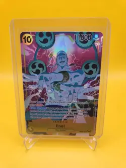 One Piece TCG English EB02-052 Enel Alt Art Parallel - Image 1