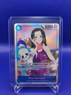 One Piece TCG English OP01-078 Boa Hancock SR Foil - Image 1