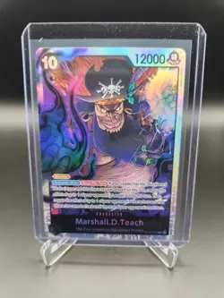 One Piece TCG English OP09-093 Marshall D Teach SR Foil - Image 1