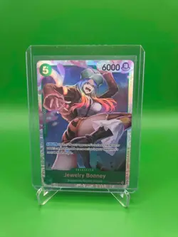 One Piece TCG English OP07-026 Jewelry Bonney SR Foil - Image 1