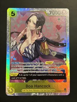 One Piece TCG - Boa Hancock PRB02-017 (Super Rare) - PRB02 Premium Booster NM - Image 1