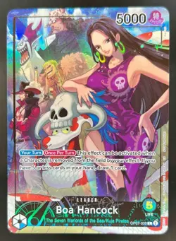 2025 One Piece PSA Magazine Promo Boa Hancock #OP07-038 - Image 1