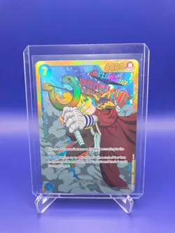 One Piece TCG English OP03-122 Sogeking SEC Foil - Image 1