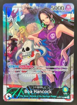 2025 One Piece PSA Magazine Promo Boa Hancock #OP07-038 - Image 1
