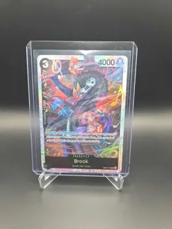 One Piece TCG English EB01-046 Brook SR Foil - Image 1