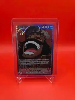 One Piece TCG English OP13-003 Gol D Roger Leader Alt Art Parallel - Image 1