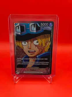 One Piece TCG English OP13-004 Sabo Alt Art Parallel - Image 1