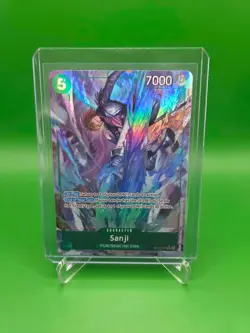 One Piece TCG English OP13-027 Sanji Alt Art Parallel - Image 1
