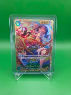One Piece TCG English OP13-118 Monkey D Luffy SEC Foil - Image 1