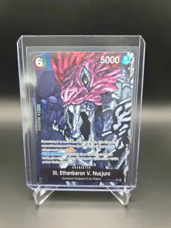 One Piece TCG English OP13-080 St. Ethanbaron V Nusjuro Alt Art Parallel - Image 1
