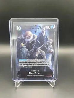 One Piece TCG English OP13-082 Five Elders Alt Art Parallel - Image 1