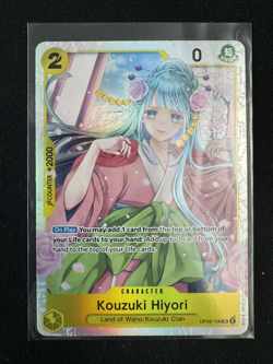 OP06-106 Kouzuki Hiyori SR One Piece Wings of the Captain - Image 1