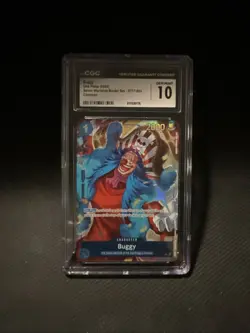 Buggy -One Piece TCG ST17-003 Seven Warlords of Sea Set English Alt Promo CGC 10 - Image 1