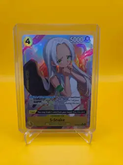 One Piece TCG English OP13-114 S-Snake Alt Art Parallel - Image 1