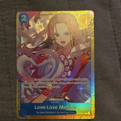 Bandai One Piece CCG Love-Love Mellow ST03-017 Boa Hancock Event Foil English - Image 1