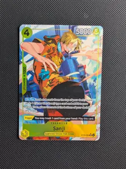 One Piece TCG Sanji ST29-004 Full Art Starter Deck 29 Egghead Alt Art ⭐ - Image 1
