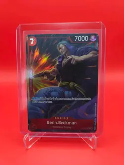 One Piece TCG English OP09-009 Benn Beckman Alt Art Parallel - Image 1