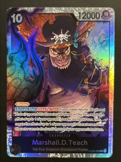 One Piece - Marshall.D.Teach - OP09-093 (Reprint Foil) - PRB-02 NM - Image 1