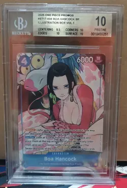 BGS 10 PRISTINE Boa Hancock Alt Art Promo ST17-004 Illustration Box Vol. 1 OP - Image 1