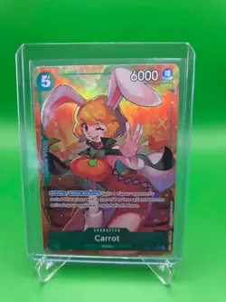 One Piece TCG English OP08-023 Carrot Alt Art Parallel - Image 1