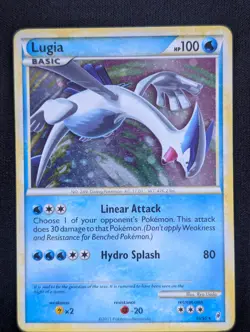 Pokemon TCG Lugia Holo Rare Card 15/95 2011 Call of Legends LP - Image 2