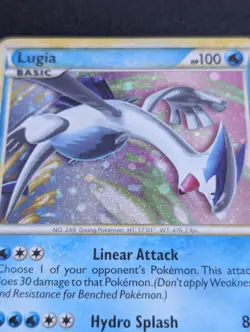 Pokemon TCG Lugia Holo Rare Card 15/95 2011 Call of Legends LP - Image 3