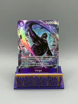 Vergo OP14-061 Alternate Art Azure Sea's Seven One Piece Card English - Image 1