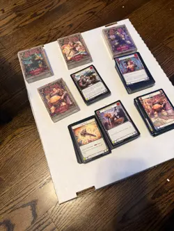 Flesh and Blood Heavy Hitters Lot includes Blitz Decks and 200 count of HH cards - Image 2
