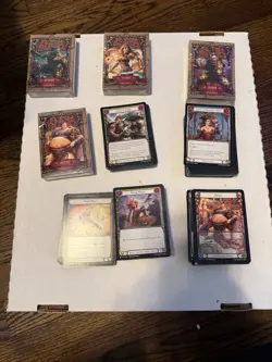 Flesh and Blood Heavy Hitters Lot includes Blitz Decks and 200 count of HH cards - Image 3