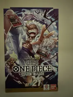 Sealed One Piece Card Game Starter Deck EX - Gear 5 (ST-21) - Image 1