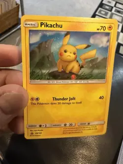 Pokemon Pikachu SM183 SM Promo Holo Basic English Card - Image 4