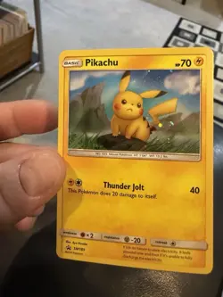 Pokemon Pikachu SM183 SM Promo Holo Basic English Card - Image 5