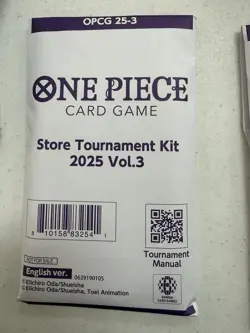 One Piece Card Game Store Tournament Kit 2025 Vol 3 English New Sealed - Image 1