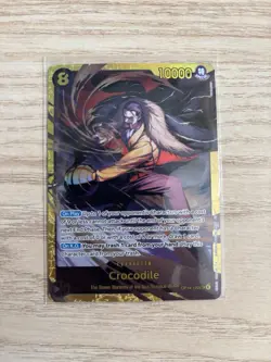 Crocodile OP14-120 English Secret Rare One Piece TCG Card Game SEC - NM - Image 1