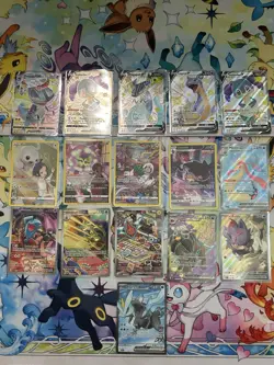 Pokemon Card Lot of 16 Rare Holos From Shinng Fates to Destine Rivals NM - Image 1