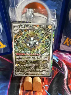 Pokemon TCG Magneton SVP 159 Promo Card Surging Sparks Sealed - Image 1