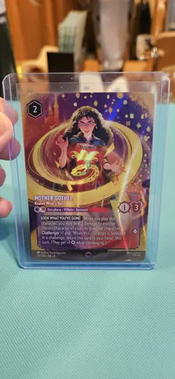 Disney Lorcana TCG Mother Gothel Card 211/204 Enchanted Rare, Mint Condition - Image 1