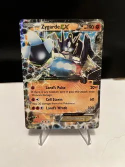 Zygarde Ex XY 153 Black Star Promo Ultra Rare Holo Pokemon Card - Image 1