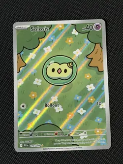 Solosis 118/086 Black Bolt Illustration Rare Pokemon card Ultra Near Mint - Mint - Image 1