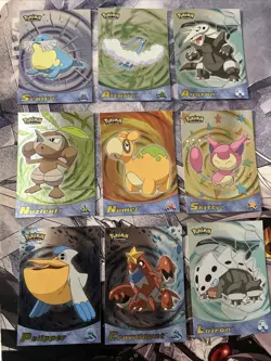 Topps 2003 Pokemon Advanced Foil Lot of 9 Cards - Image 1